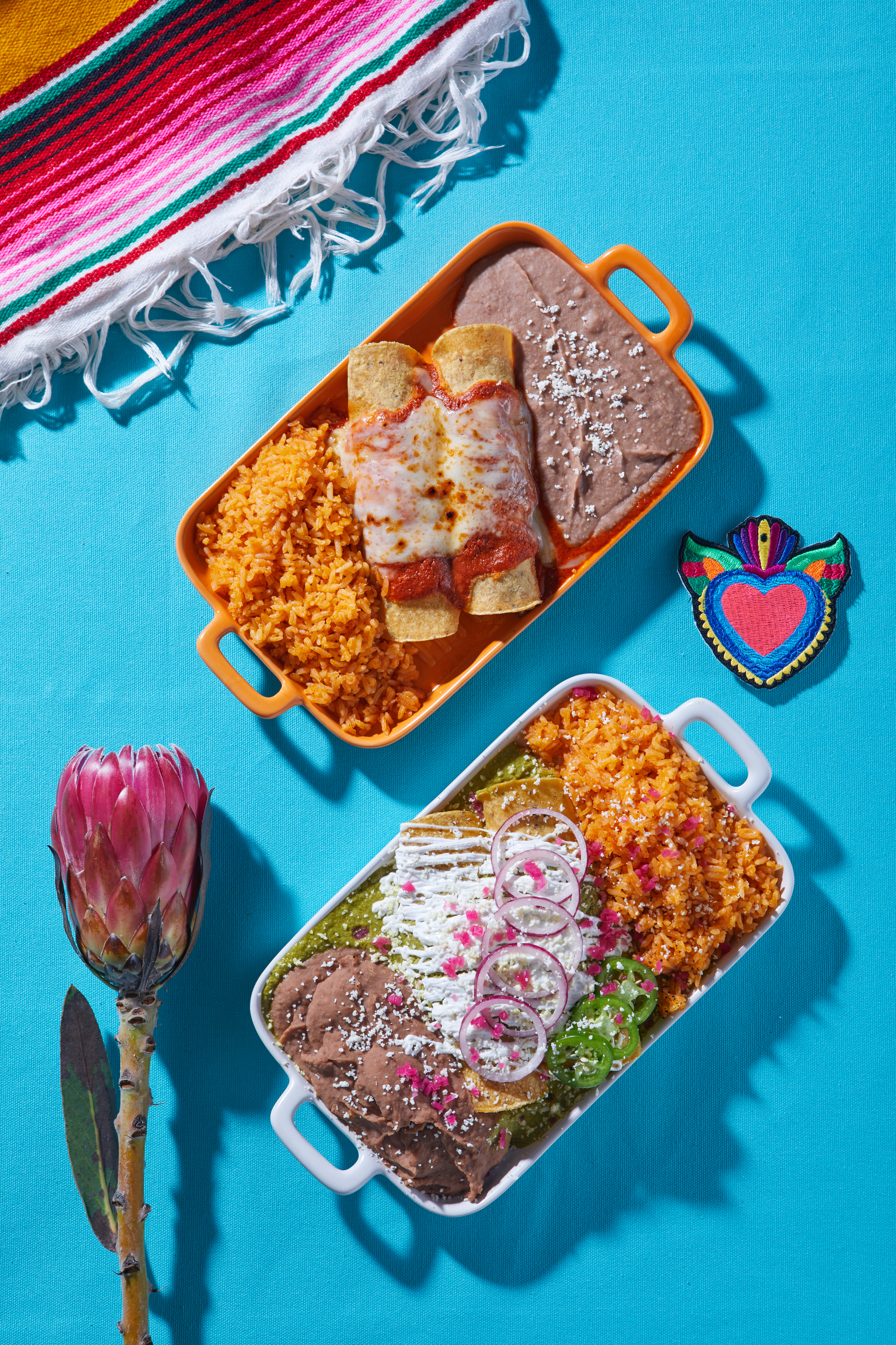 Enchilada at La Monita